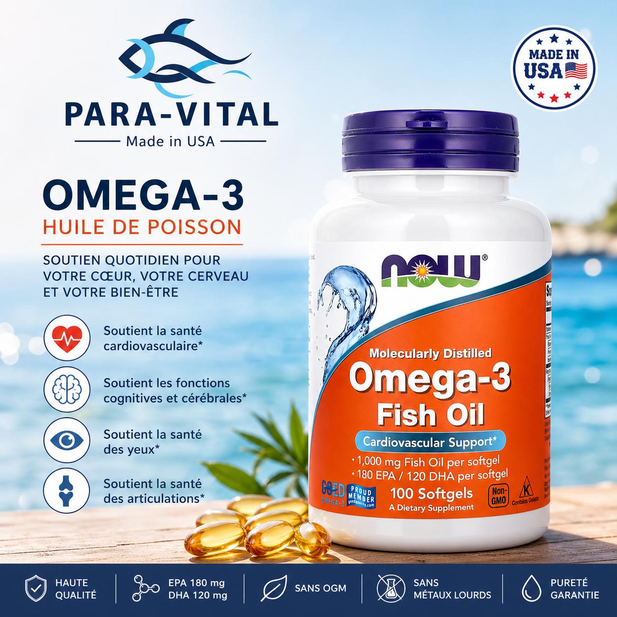 NOW omega-3 1000 mg