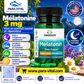 Mélatonine, 3 mg, 60 capsules vegan - wanson Vitamins -