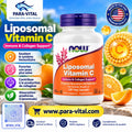 Vitamine C liposomale, 120 capsules végétales - NOW Foods -