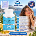 oméga-3, Arôme naturel de citron, 1000 mg, 150 capsules à enveloppe molle - Vitacost -