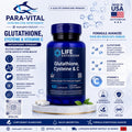 Glutathion, Cystéine & vitamine C, 100 capsules - Life Extension -